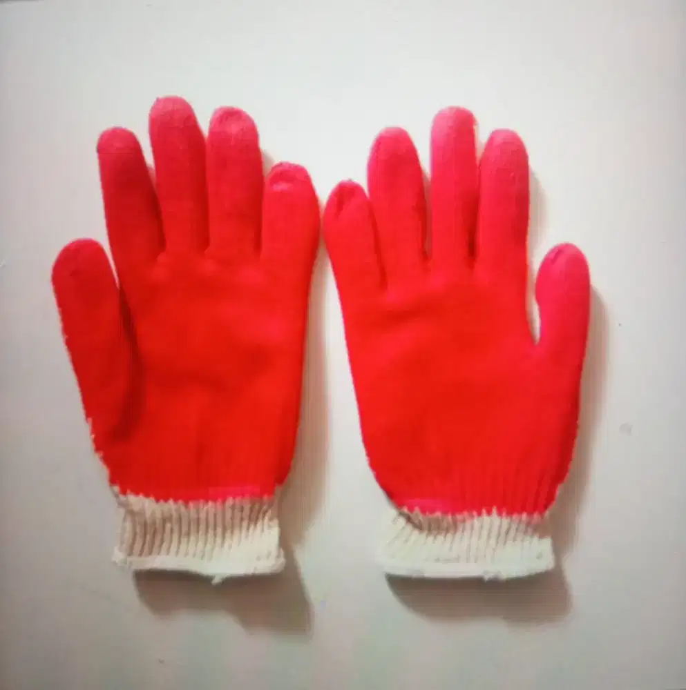 Sarung Tangan Lapis Karet Tebal / Dipping