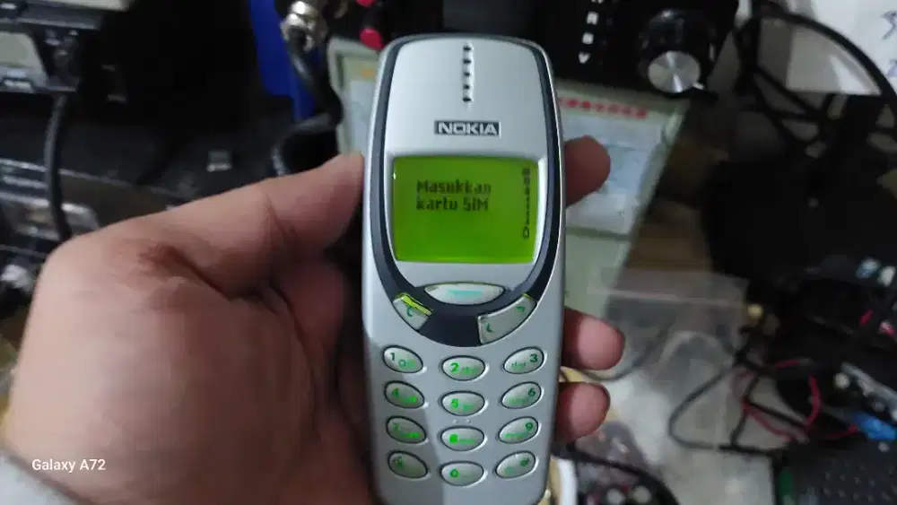 Nokia 3310 silver kenangan normal