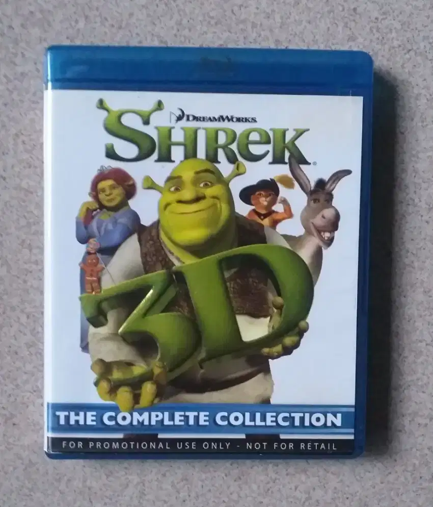 Bluray 3D Shrek 1-4.