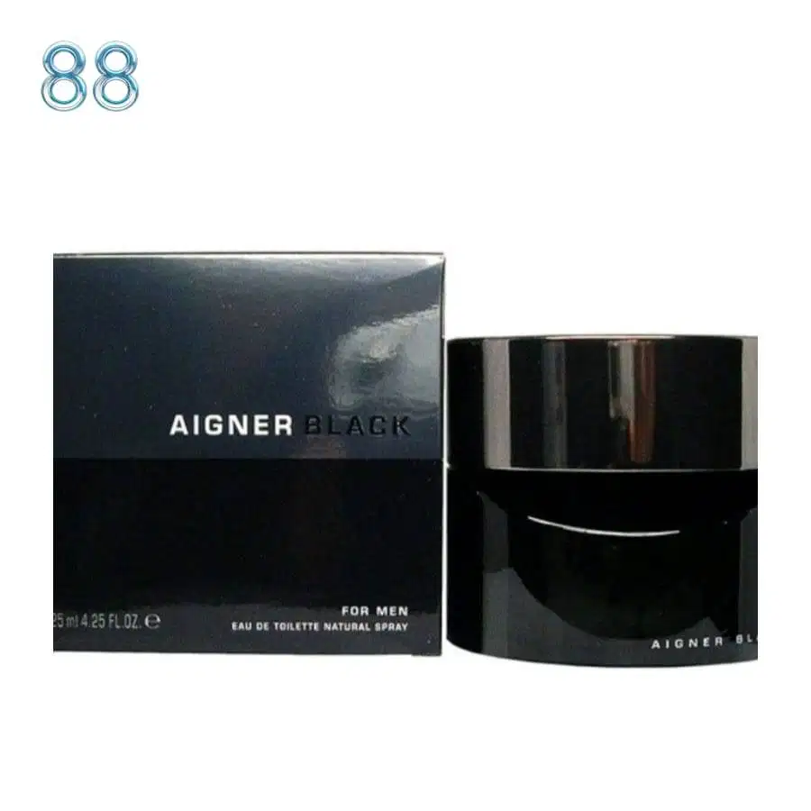 parfum aigner black man 125 ml