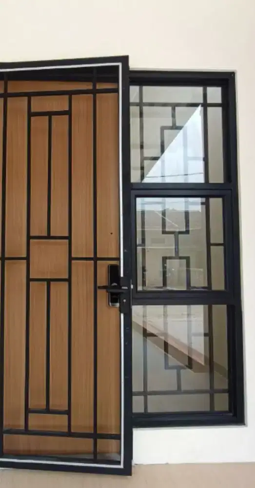 Teralis Pintu & Jendela besi minimalis