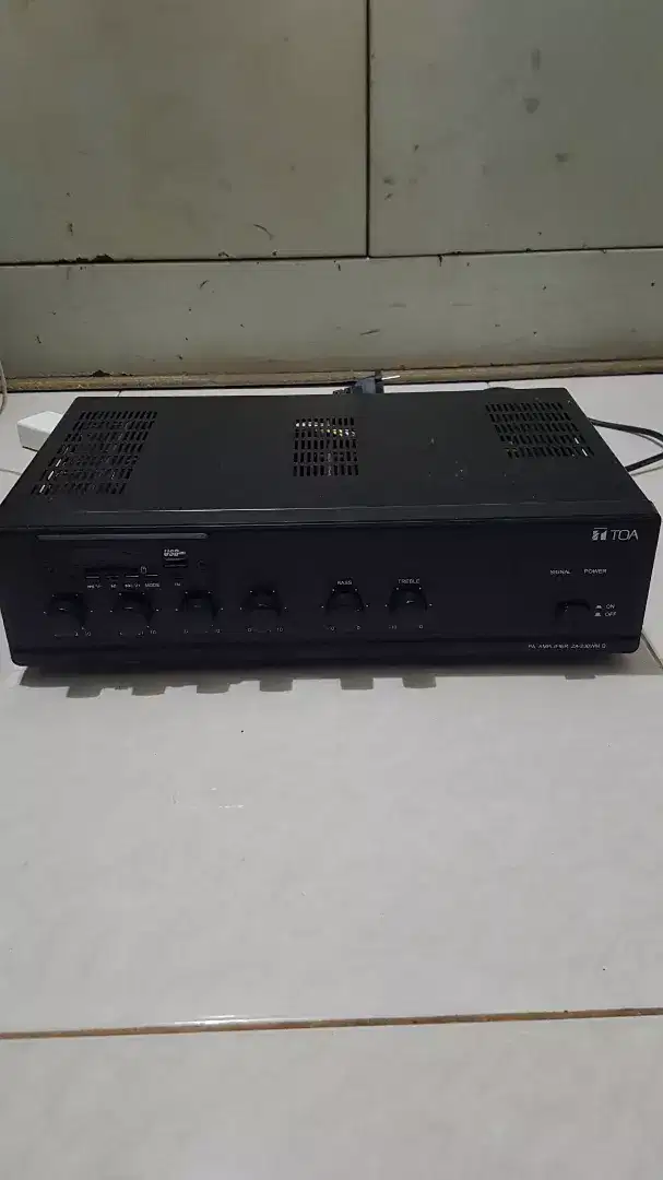 TOA amplifier ZA-230WM Q