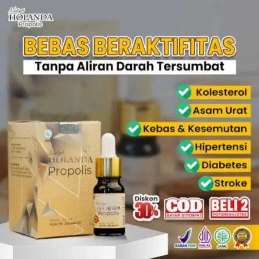 HOLANDA PROPOLIS hERBAL UNTUK MENGATASI MASALAH SENDI DAN TULANG