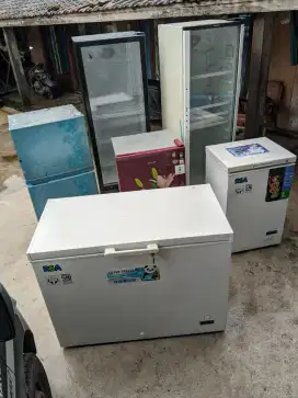 Terima barang elektronik AC, kulkas, frezzer, showcase, mesin cuci