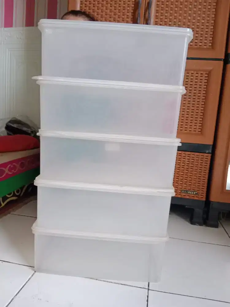 5 box donut box sosis box makanan box besar merek shimpi