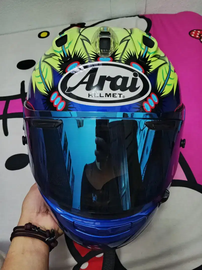 Arai RX7X Russel Blue