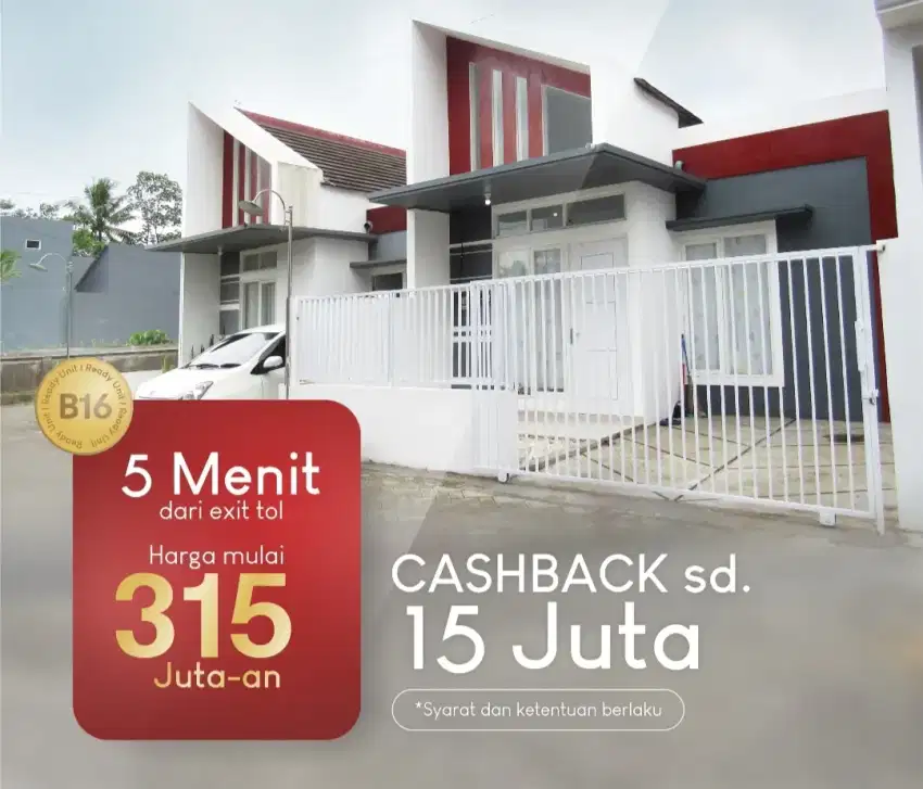 Rumah Murah Ready dekat Bandara