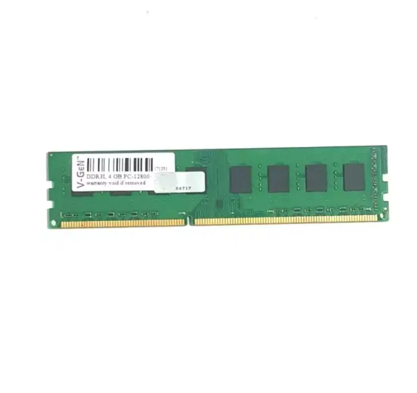 Ram PC V-Gen DDR3L 4 Gb PC-12800 Second Original Normal Tested