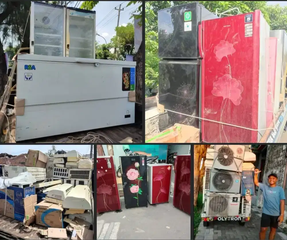 AC, kulkas, Freezer, showcase