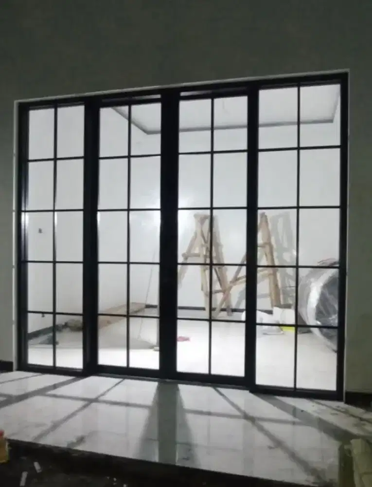 Kusen pintu jendela aluminium & partisi