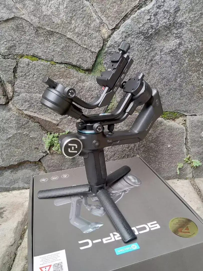 Gimbal Stabilizer Feiyu Scorp C Fullset Mulus Seperti Baru