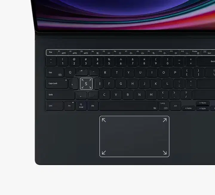 galaxy tab s9 ultra / tab s10 ultrabook cover keyboard / keyboardcover