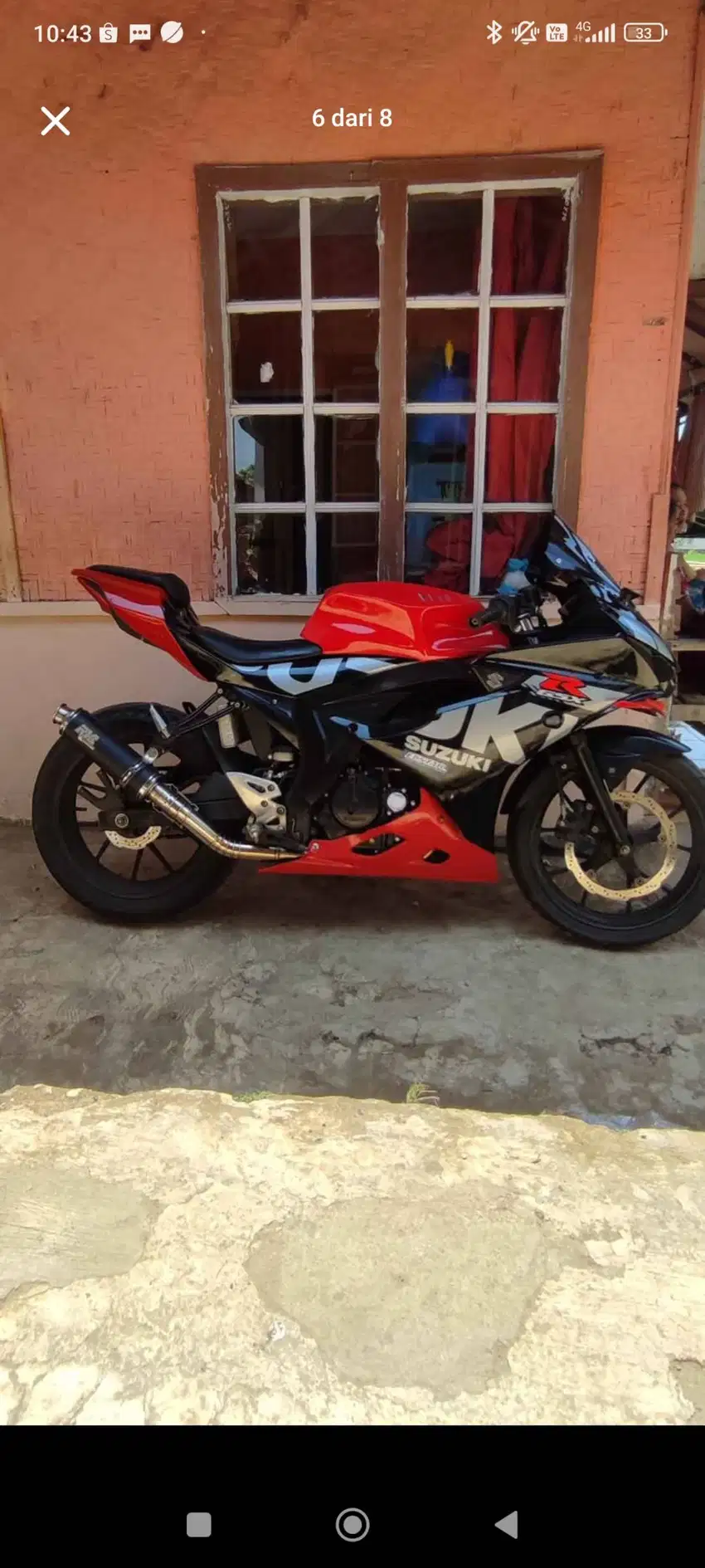 JUAL SUZUKI GSX150R TAHUN 2018