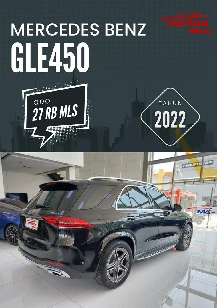 MERCEDES BENZ GLE450 2022! KONDISI SUPER! GLE 450 2022!