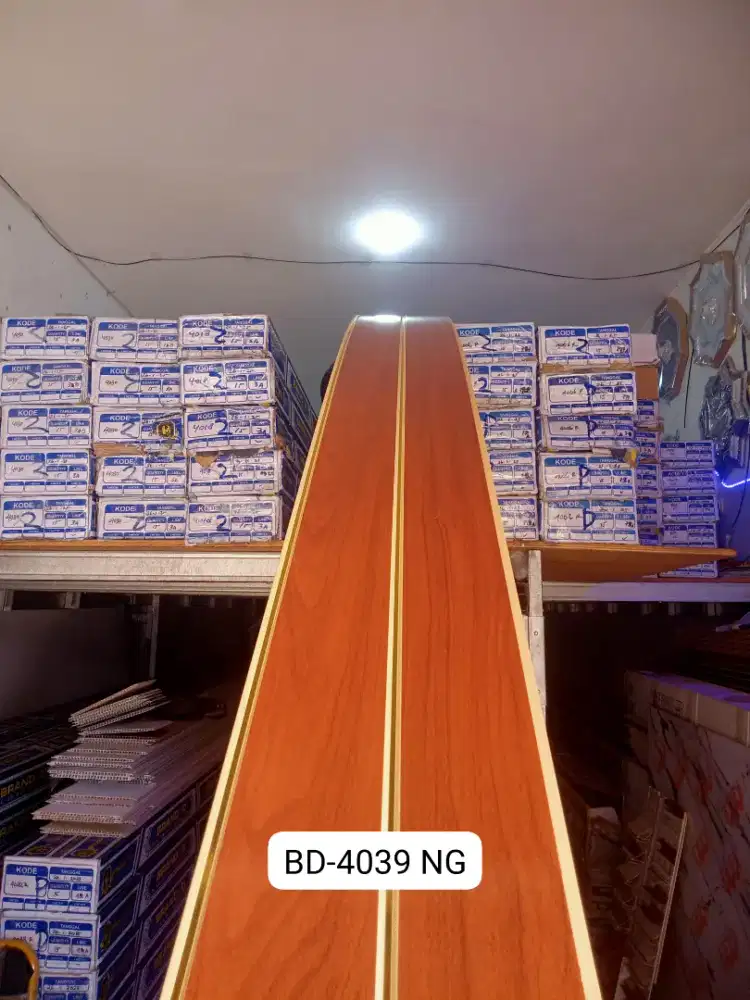 Plafon PVC menjual bahan dan menerima pemasangan