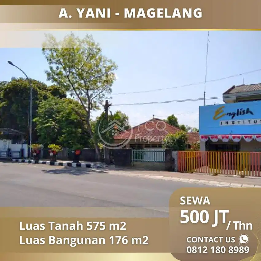 Rumah Tinggal Omah A.Yani Magelang