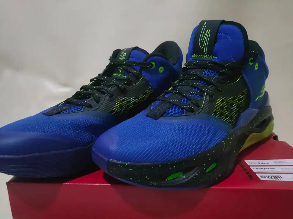 Sepatu Basket Skechers Basketball SKX Float Blue SKE253000BLB Size 10