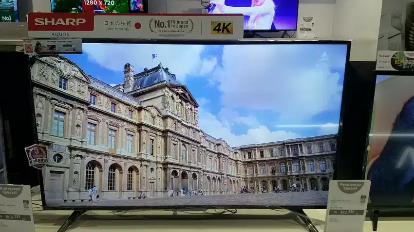 SHARP GOOGLE TV 4K 50 INCHI