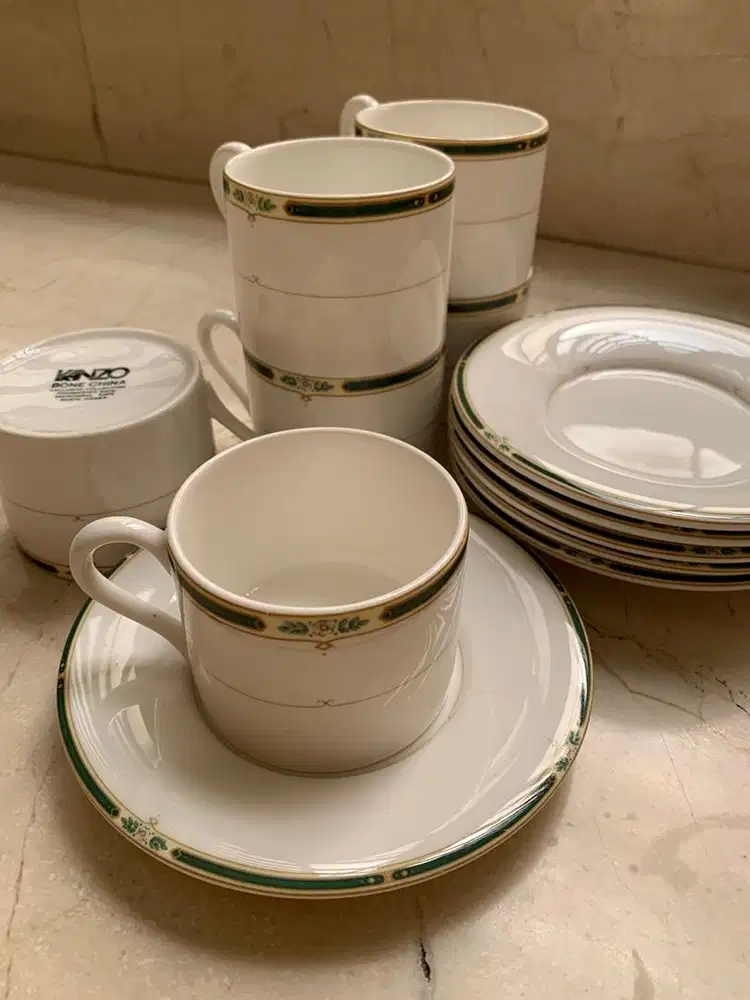 Kanzo Bone China. Vintage Cup & Saucer set
