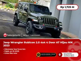 [ LOW KM ] Jeep Wrangler Rubicon 2.0 4x4 4 Door AT Hijau 2023/2024