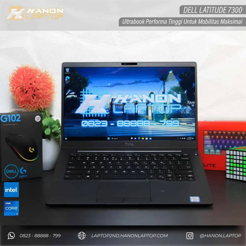 Dell Latitude 7300 Business Core i7-8665u 16GB 512GB 13.3 inch FHD W11