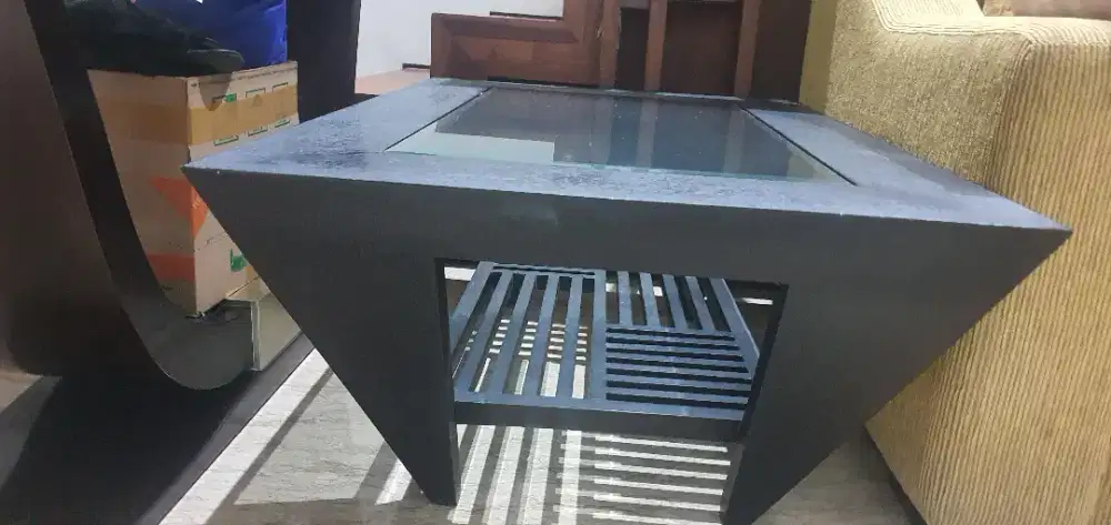 Kayu jati meja ruang tamu