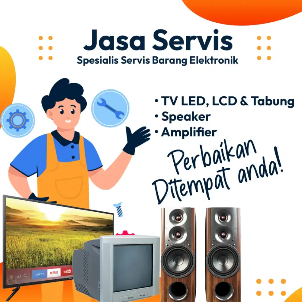 SERVIS TV PANGGILAN DAN DESAIN GRAFIS