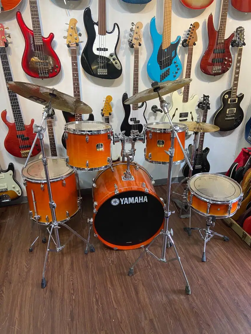 Drum Yamaha Stage Custom Advantage Include Cymbal