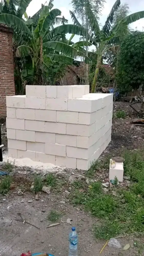 Batu kumbung buat pondasi