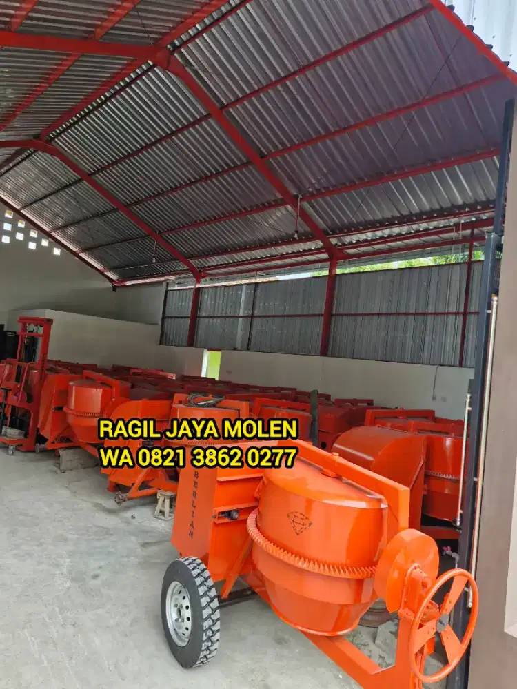 Mesin Molen Cor Beton Semen Ragil Jaya Molen Cor Beton Semen