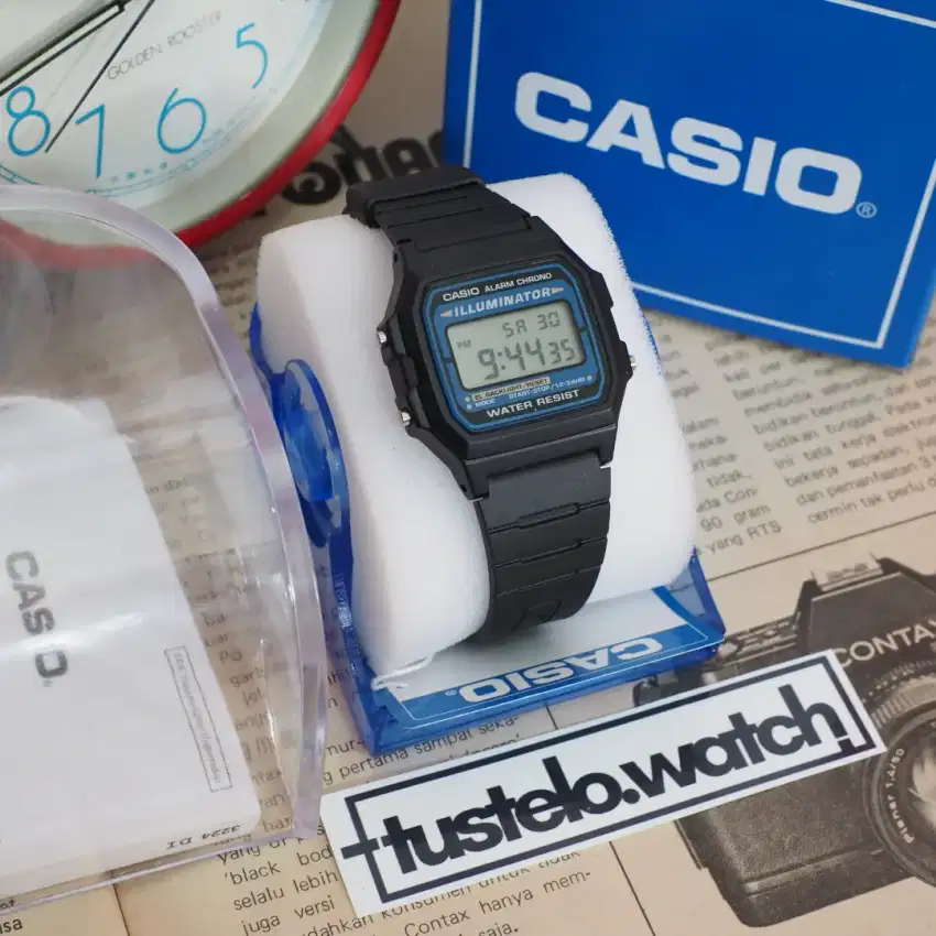 Jam Tangan Casio F105 Original Fullset Box
