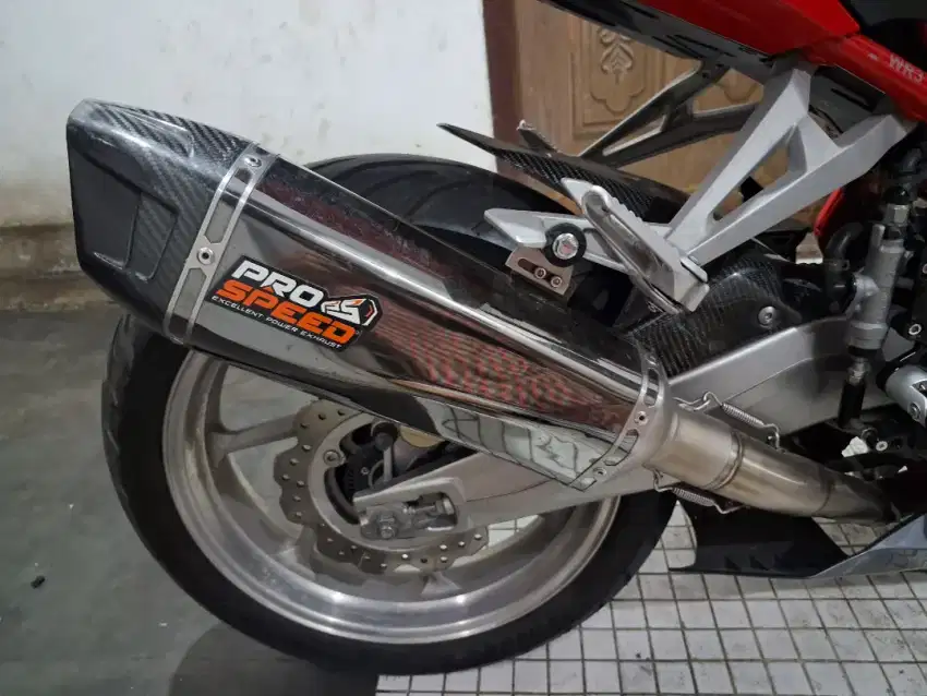 Knalpot Prospeed New Shark ex CBR 250RR Tahun 2024. FULL SYSTEM asli