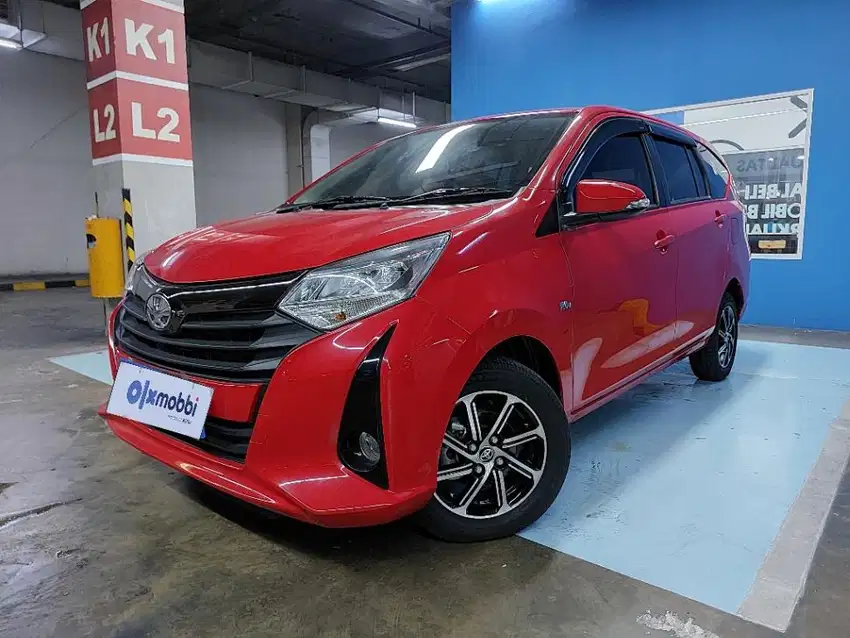 Like New Toyota Calya 1.2 G Bensin-AT 2022 Merah