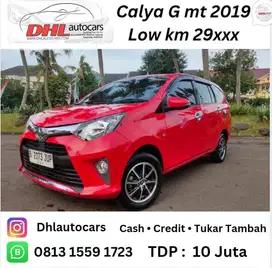 (Low km 29rb) Toyota Calya G mt 2019 Istimewa
