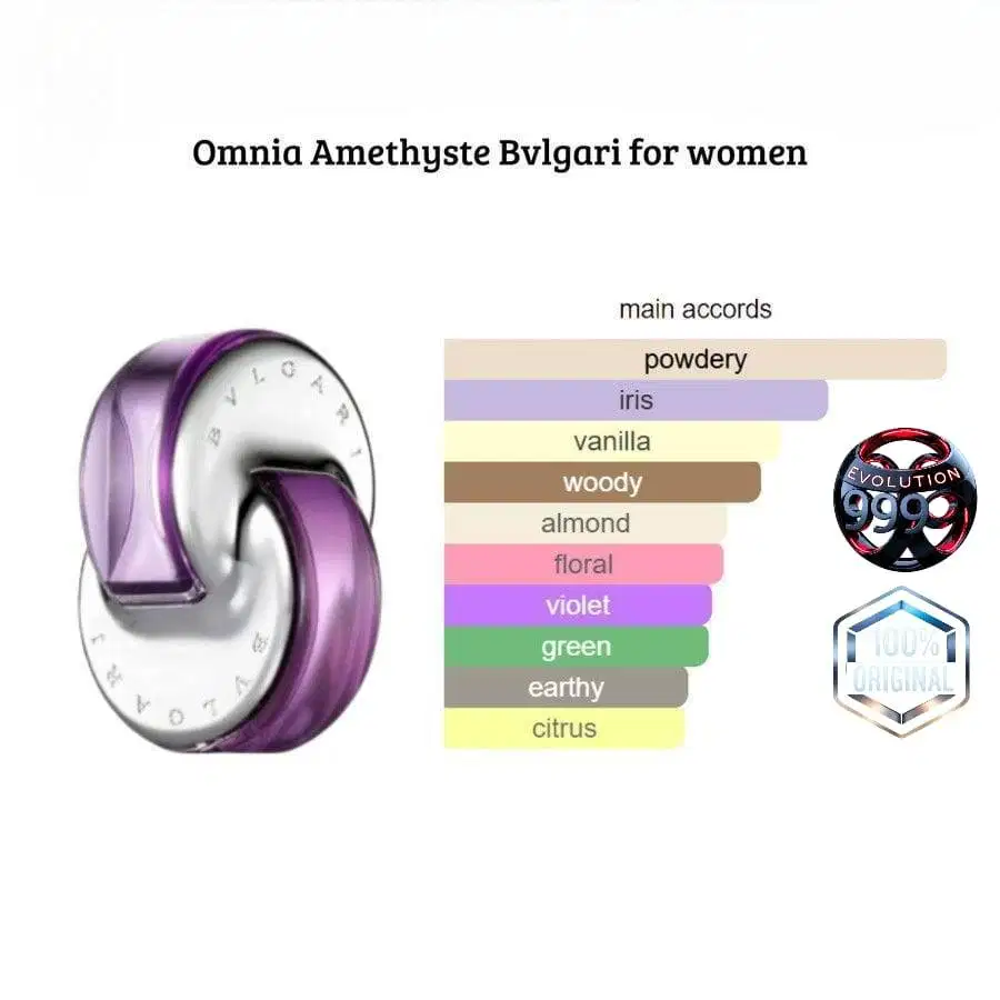 Bvlgari omnia amethyste original