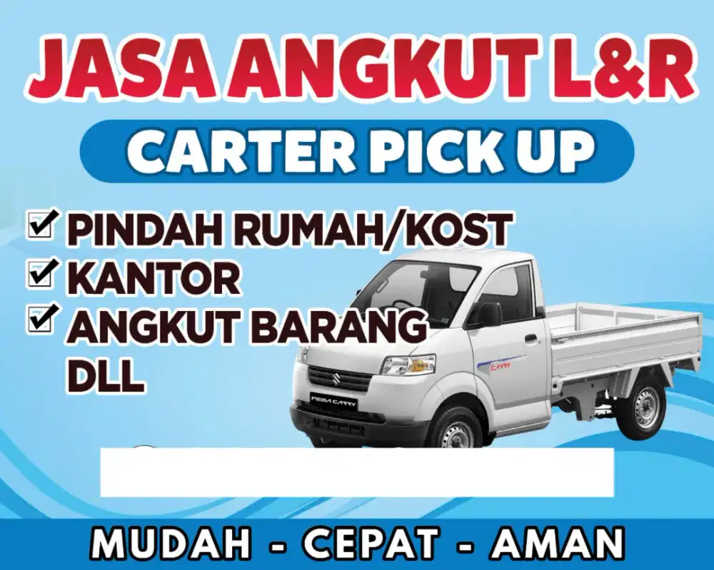 Jasa Angkut / Carter Pickup