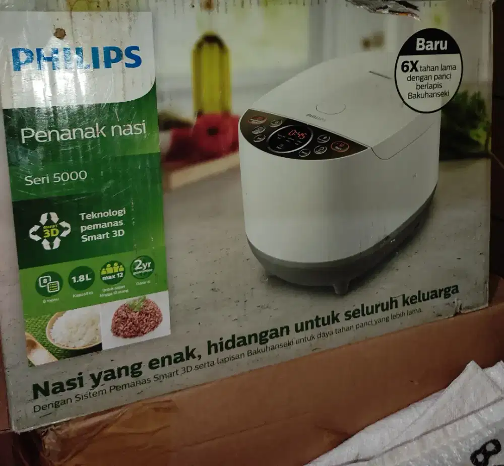 Rice Cooker Philips Digital 1.8L Penanak Nasi