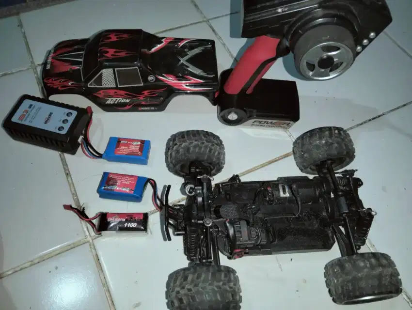 Rc vortex a979 mobil mainan profo