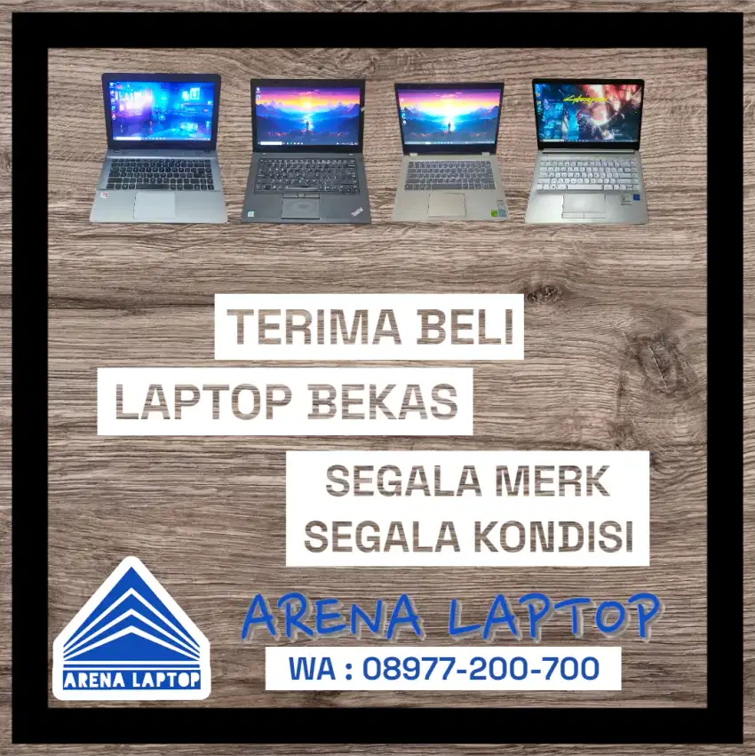 Terima Beli-Jual Laptop Bekas Segala Merk. Cari Laptop Bekas tiap hari