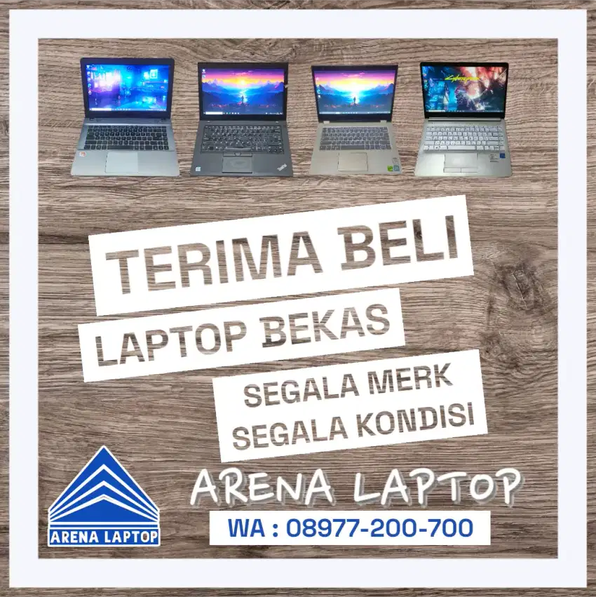 Terima Beli-Jual Laptop Bekas Segala Merk. Dicari-Dibeli Laptop Bekas