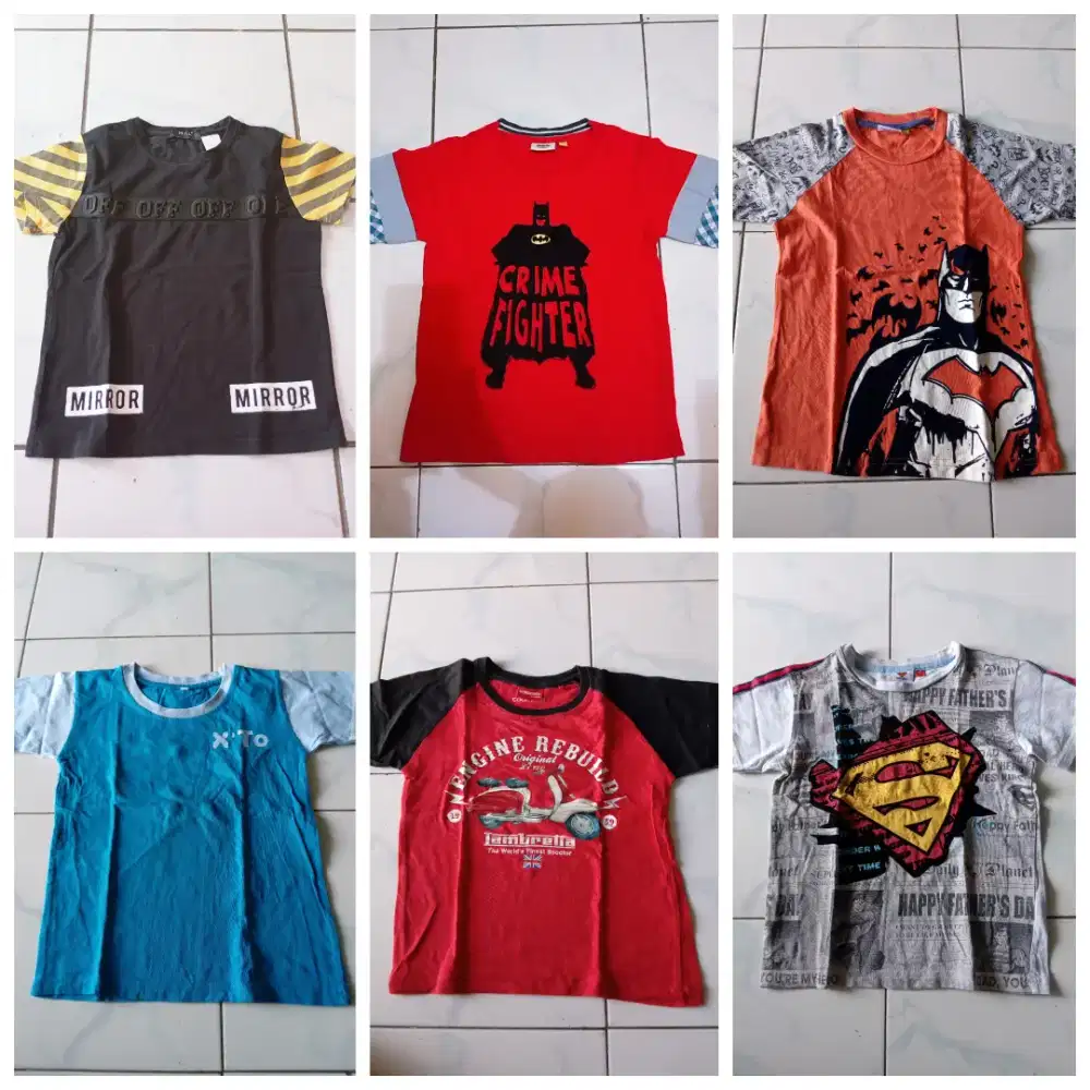 Kaos anak branded