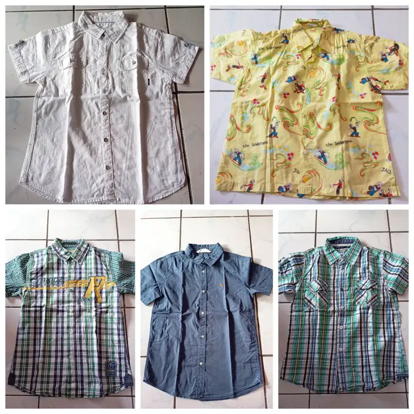 Kemeja branded anak