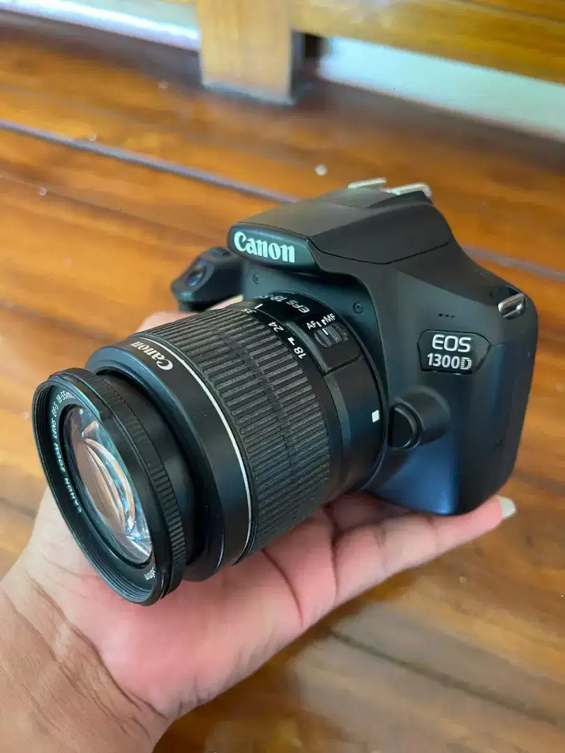 Kamera DSLR Canon 1300d KIT Wifi Mulus