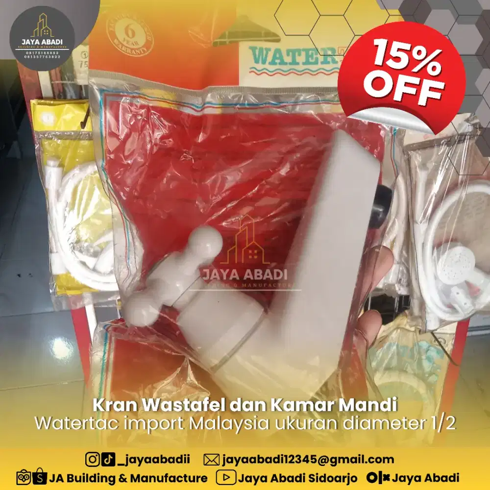 15% OFF! KRAN WASTAFEL KUALITAS PREMIUM WATERTAC