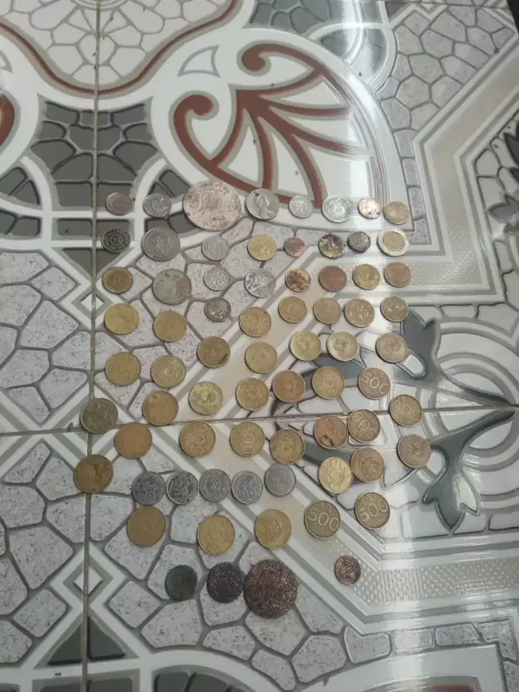 Uang koin kuno jadul