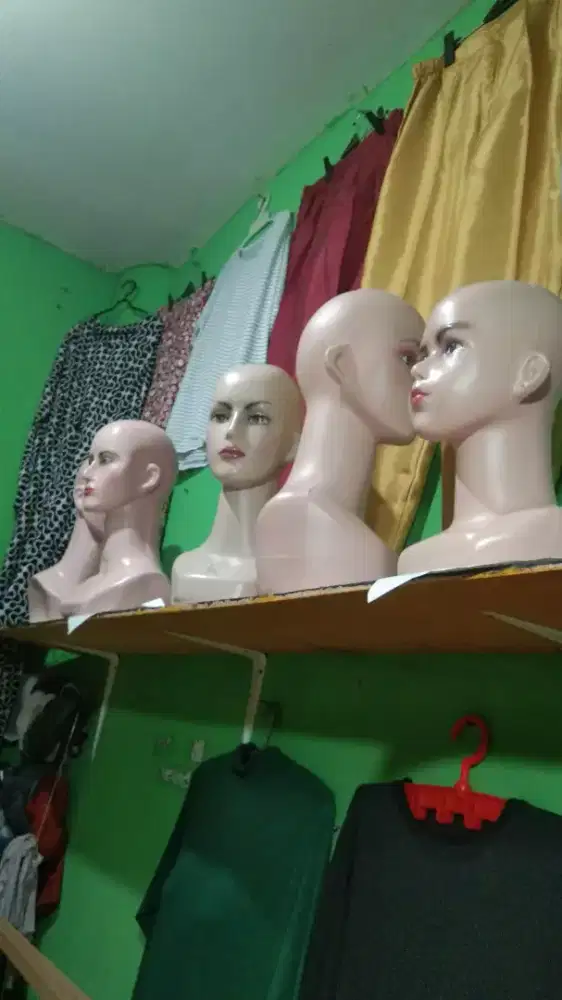 Patung / manekin baju & kepala