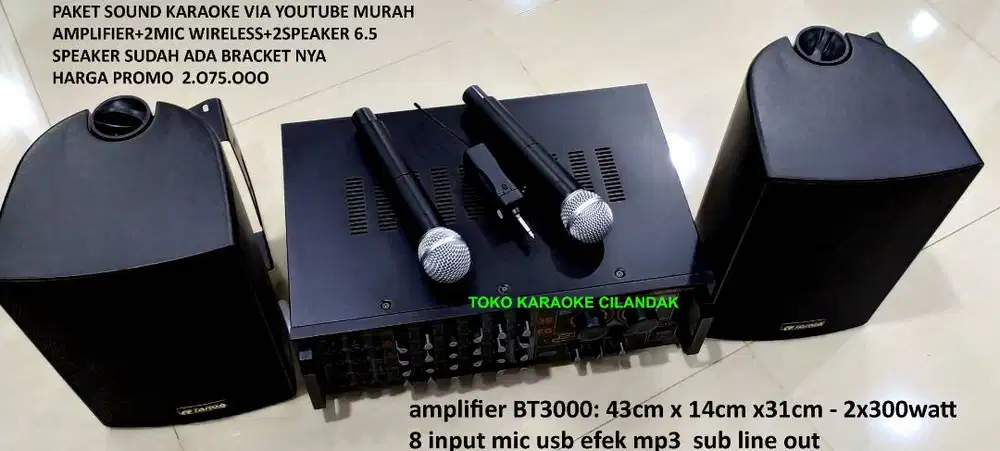 paket karaoke dan home theater