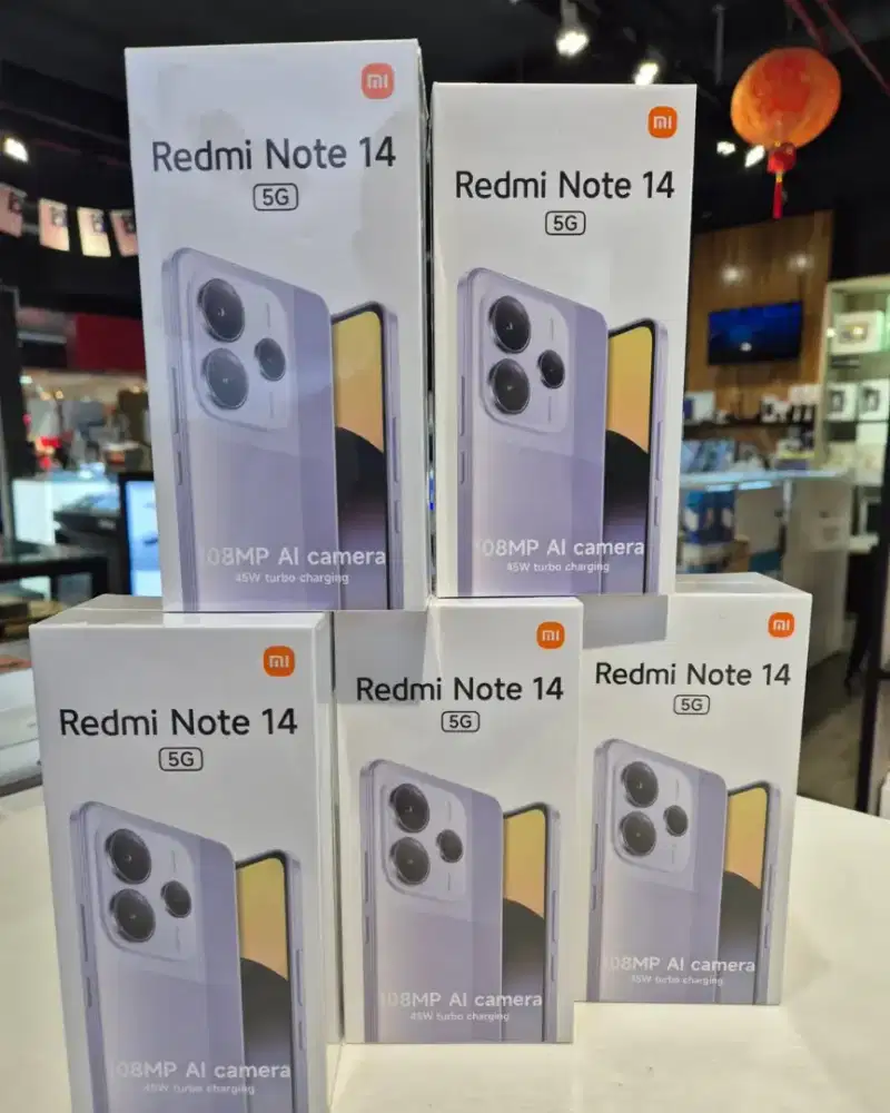 Redmi Note 14 5G 8/256 Garansi Resmi 15Bulan