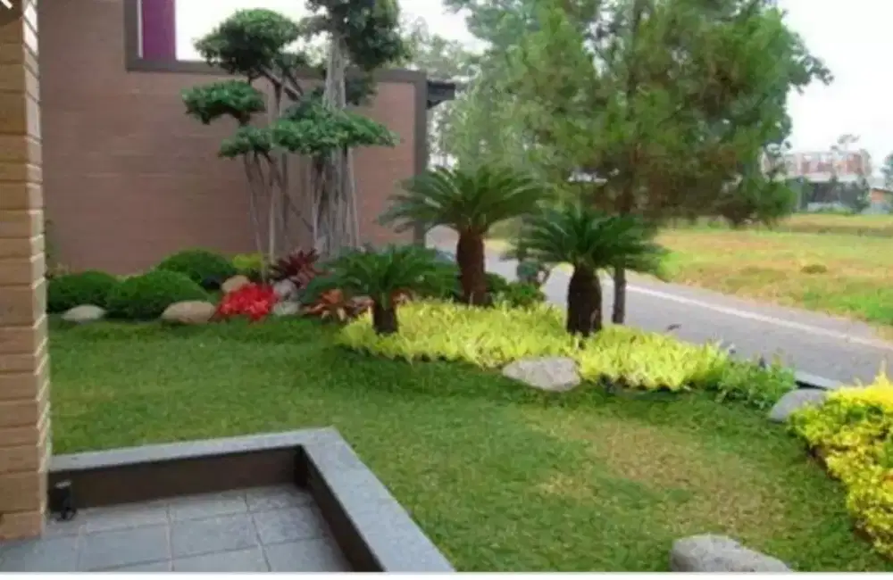 Jasa bikin Taman modern