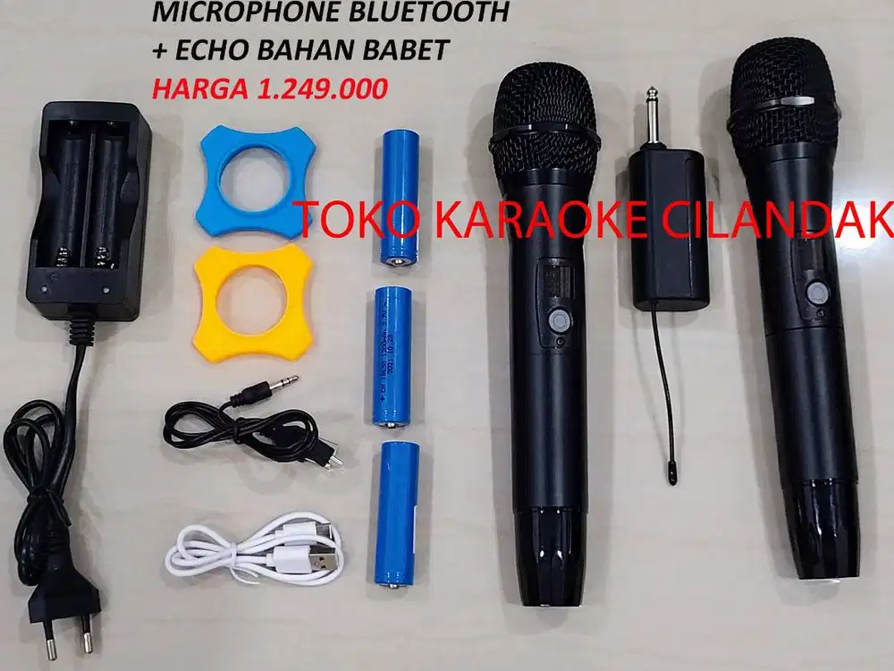 mic wireles murah bluetooth